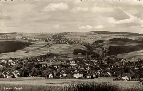 Ak Lauter Bernsbach im Erzgebirge Sachsen, Panorama