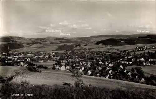 Ak Lauter Bernsbach im Erzgebirge Sachsen, Panorama