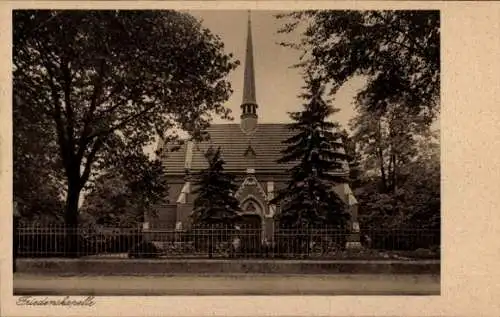 Ak Braunschweig in Niedersachsen, Diakonissenanstalt Marienstift, Friedenskapelle