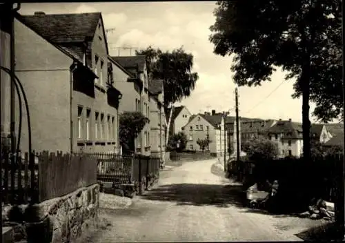 Ak Lauter Bernsbach im Erzgebirge Sachsen, Johann Köhler Straße