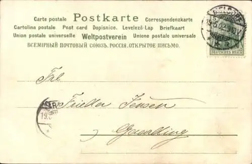 Ak Fröhliche Pfingsten, Engel