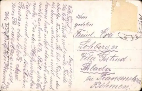 Ak Praha Prag Tschechien, Bahnhof