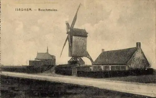 Ak Izegem Iseghem Westflandern, Boschmolen