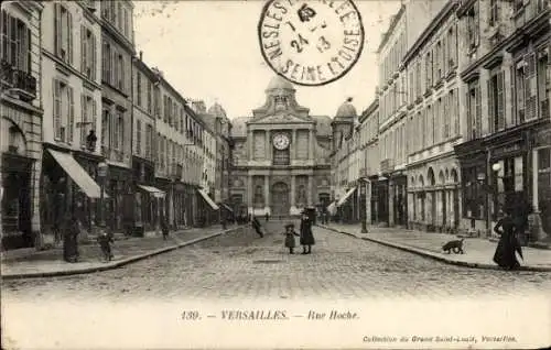 Ak Versailles Yvelines, Rue Hoche