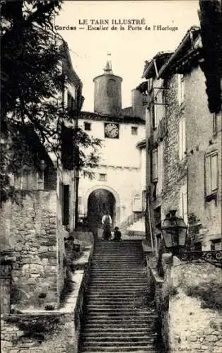 Ak Cordes Tarn, Clock Gate und Staircase, Treppe, Tor