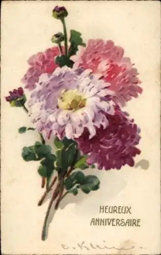 Künstler Ak Klein, Catharina, Blumen