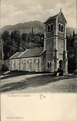 Ak Luz Saint Sauveur Hautes Pyrénées, Kapelle von Solferino