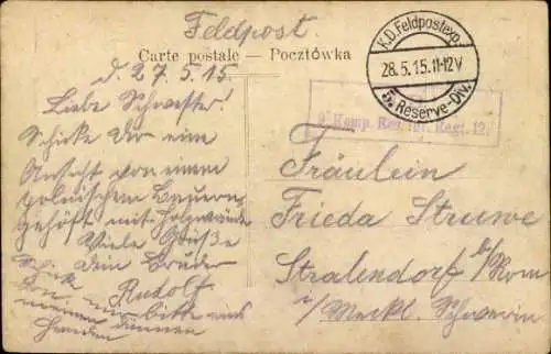 Ak Russland ?, Bauerngehöft