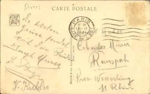 CPA Paris, Exposition Coloniale 1931, Pavillon de la Cote Francaise des Somalis