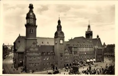 Ak Chemnitz in Sachsen, Rathaus