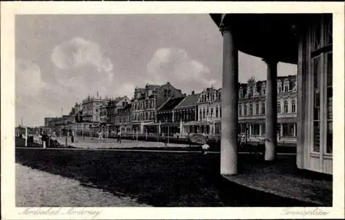 Ak Nordseebad Norderney Ostfriesland, Tennisplätze