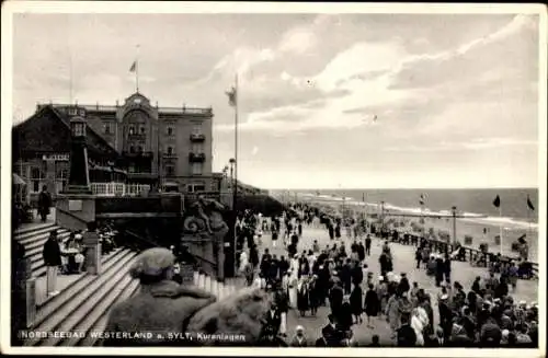 Ak Westerland auf Sylt, Kuranlagen