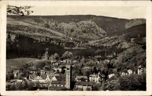 Ak Mikulov v Krušných horách Niklasberg Region Aussig, Teilansicht