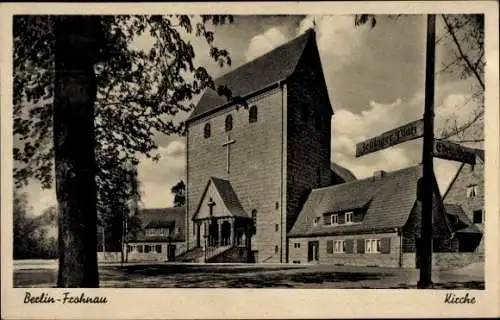 Ak Berlin Reinickendorf Frohnau, Kirche