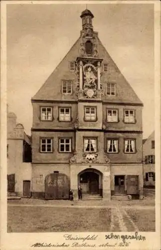 Ak Geisenfeld an der Ilm, Althistorisches Rathaus