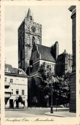 Ak Frankfurt an der Oder, Marienkirche