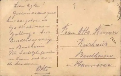 Ak Reichenberg in Böhmen Liberec Tschechien, Volksgarten