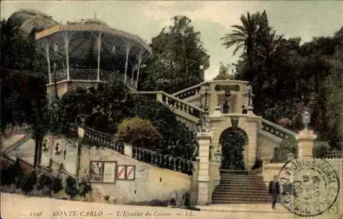 Ak Monte-Carlo Monaco, Casino-Treppe