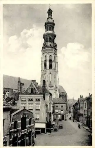 Ak Middelburg Zeeland Niederlande, Lange Jan