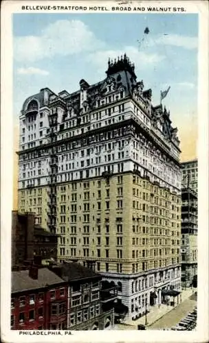 Ak Philadelphia Pennsylvania USA, Bellevue Stratford Hotel