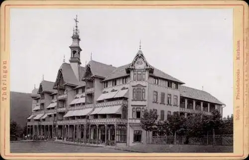 Hartfoto Friedrichroda im Thüringer Wald, Kurhaus