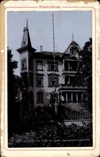 Hartfoto Friedrichroda im Thüringer Wald, Villa Pfeiffer