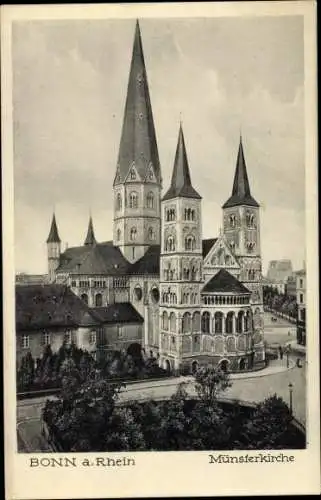 Ak Bonn in Nordrhein Westfalen, Münsterkirche