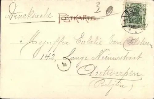 Ak Bonn am Rhein, neue Rheinbrücke