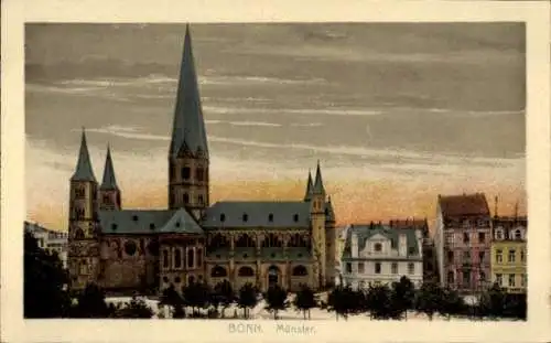 Ak Bonn am Rhein, Münster