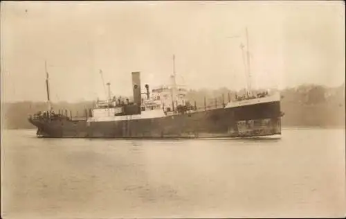 Foto Ak Hamburg, Frachtschiff