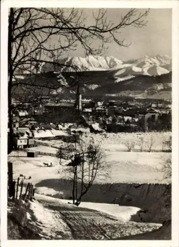 Ak Zakopane Polen, Tatra, Panorama, Winter