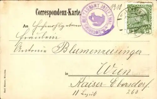 Ak Walchsee in Tirol, Wallfahrt Josephthal, Lourdes Kapelle, Joseph Kapelle