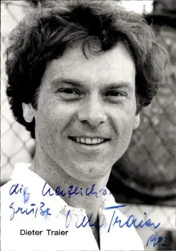 Ak Schauspieler Dieter Traier, Portrait, Autogramm