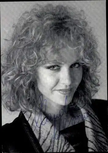 Ak Schauspielerin Claudia Messner, Portrait, Autogramm