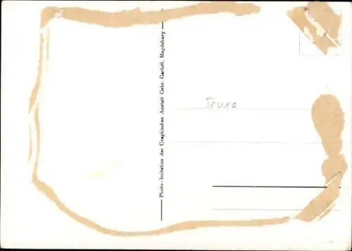 Ak Schauspieler Truxa, Portrait, Autogramm