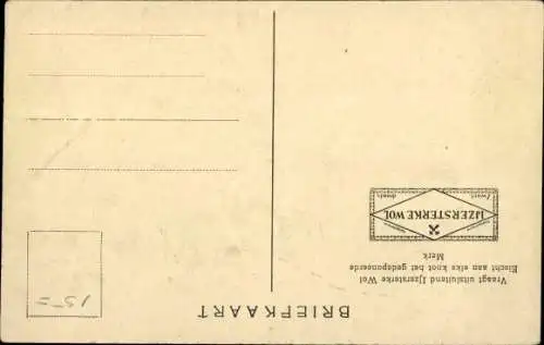 Ak De eerste Breiles, Niederländische Volkstrachten