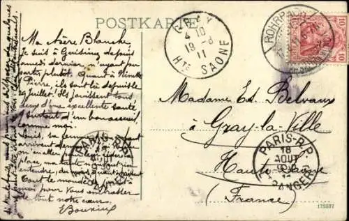 Ak Sarreguemines Saargemünd Lothringen Moselle, Teilansicht, Saar