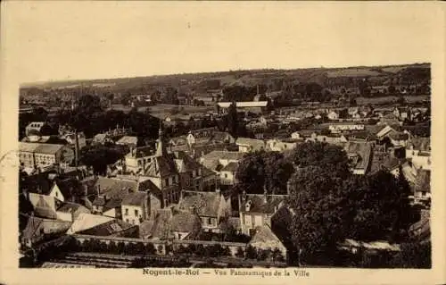 Ak Nogent le Roi Eure et Loir, Panorama