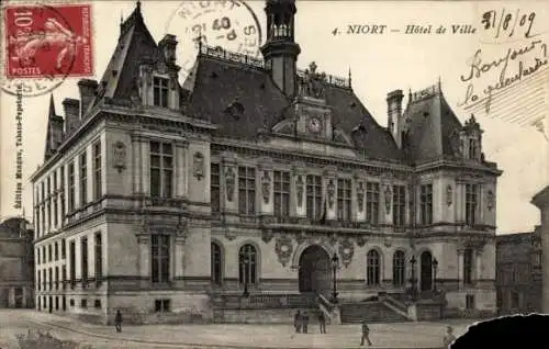 Ak Niort Deux Sèvres, Rathaus