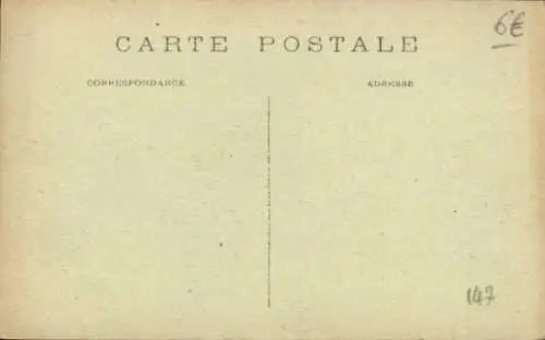 Ak Bury Oise, Vue prise du Cimetiere