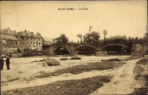 Ak Sainte Come Aveyron, Brücke