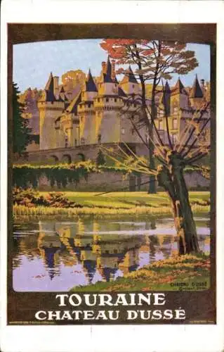 Ak Rigny Usse Indre et Loire, Touraine, Schloss Ussé