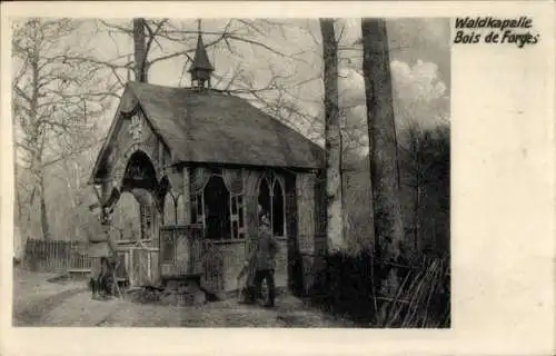 Ak Clére les Pins Indre et Loire, Bois des Forges, Waldkapelle