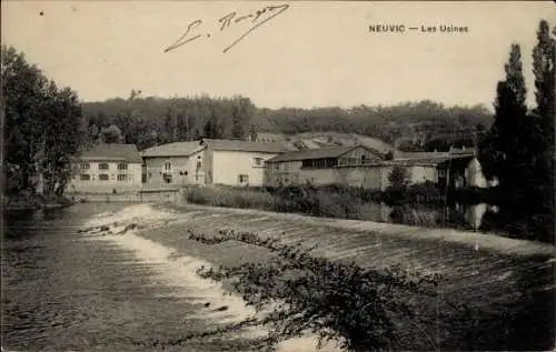 Ak Neuvic Dordogne, Les Usines