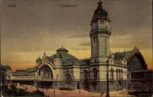 Ak Köln am Rhein, Hauptbahnhof