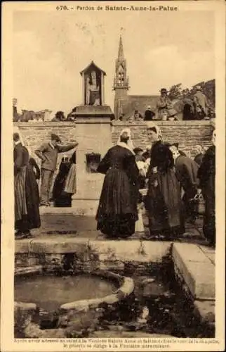 Ak Pardon de Sainte-Anne-la-Palue, Kapelle