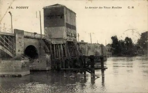 Ak Poissy-Yvelines, Die letzte der alten Mühlen