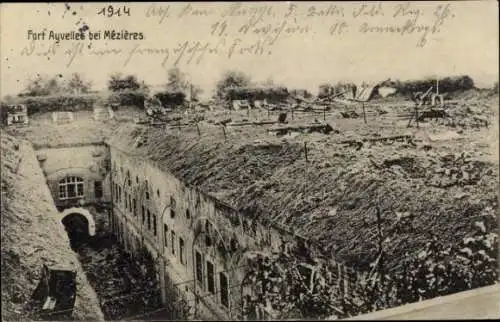 Ak Charleville Mézières Ardennen, Fort des Ayvelles