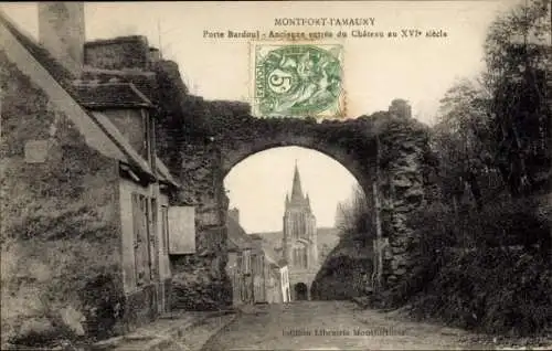 Ak Montfort l'Amaury Yvelines, Porte Bardoul