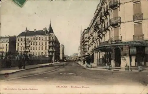 Ak Belfort Beffert Beffort Territoire de Belfort, Boulevard Carnot